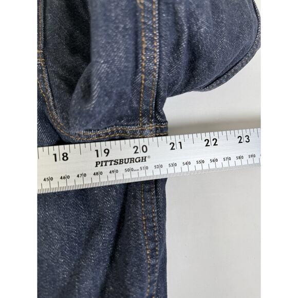 Gap 1969 Dark Denim Sherpa Jacket Small - Picture 4 of 8